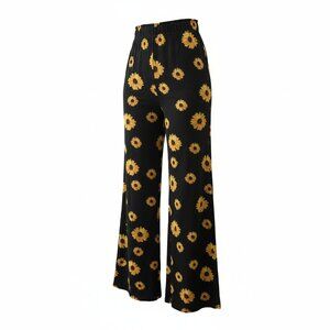 Embroidered Butterfly & Rose Straight-Leg Jeans